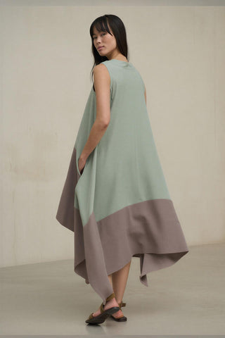 Velaria aquamarine dress