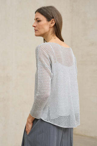 Jersey Lúvena gris azulado