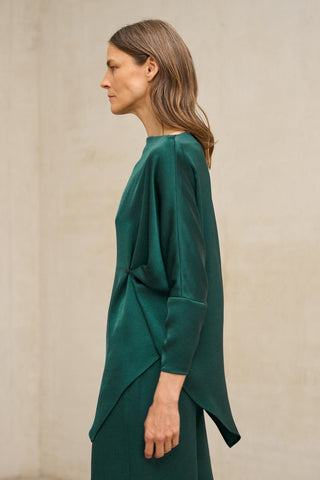 Emerald green Leia blouse