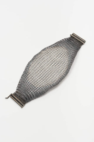 Pulseira Savea de malha antracite