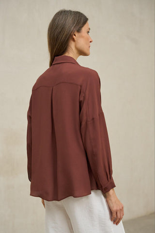 Camisola castanha Éline