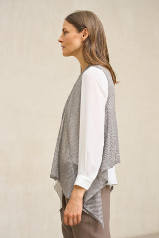 Brisa Silver Vest
