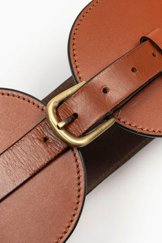 Faixa Talía camel conhaque