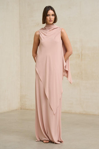 Kaedryn dress, dusty rose