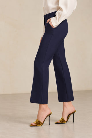 Cambio Aldira Navy Trousers