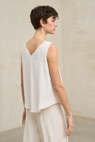 Top Inès blanco roto