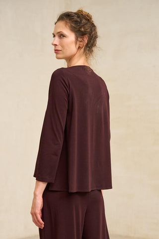 Gende Burgundy Top