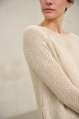 Camisola Évela bege areia