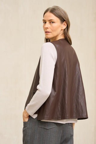 Arlet brown vest