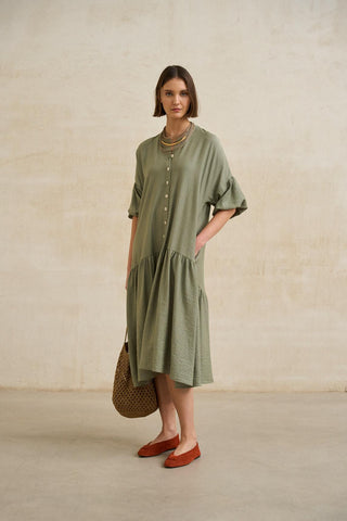 Arisse green dress