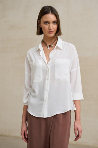 Camisa Arlen blanco