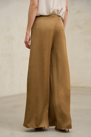 Calças Sway cor avelã