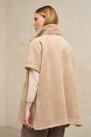 Abrigo Alvoria topo reversible