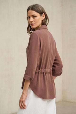 Elvaya terracotta jacket