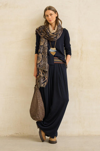 Hune Navy Blue Trousers