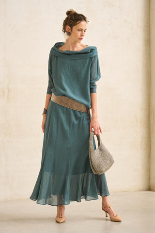 Blusa Lisa agua