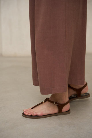 Calças terracota Narel