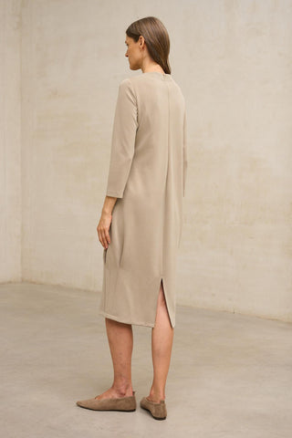 Vestido Belurena piedra