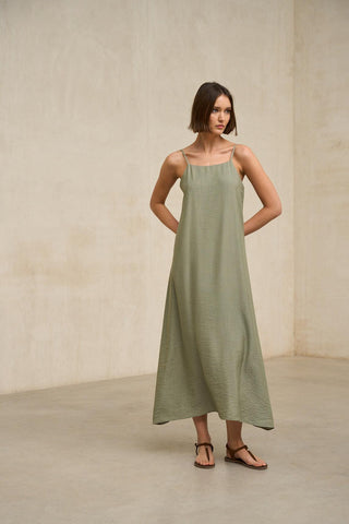 Vestido Ilena verde