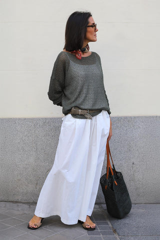 Khaki Lúvena Jersey