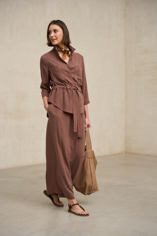 Calças terracota Narel