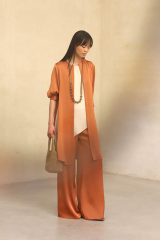 Náyade Terracotta Long Blazer