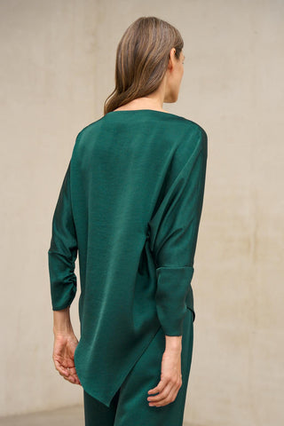 Emerald green Leia blouse