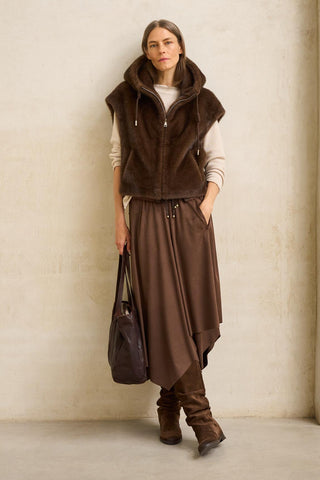 Brown Furbi vest