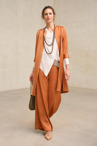 Náyade Terracotta Long Blazer