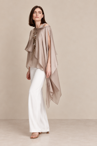 White palazzo pants