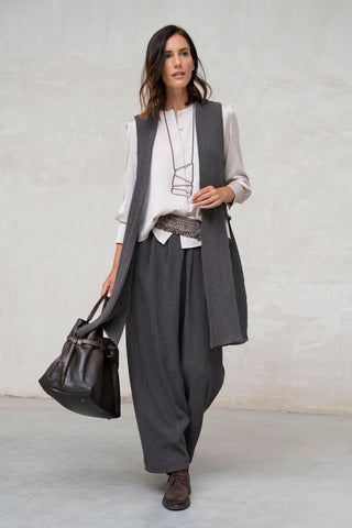 Chaleco Siena gris