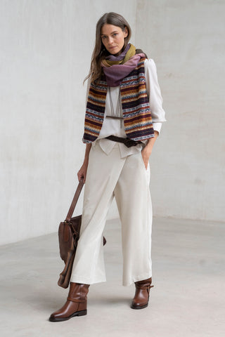 Chaleco Urbino jacquard multicolor