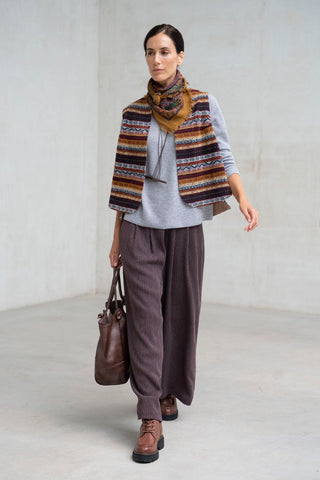 Chaleco Urbino jacquard multicolor
