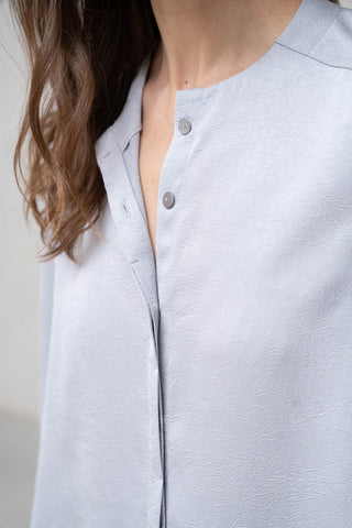 Pearl grey Fermo blouse